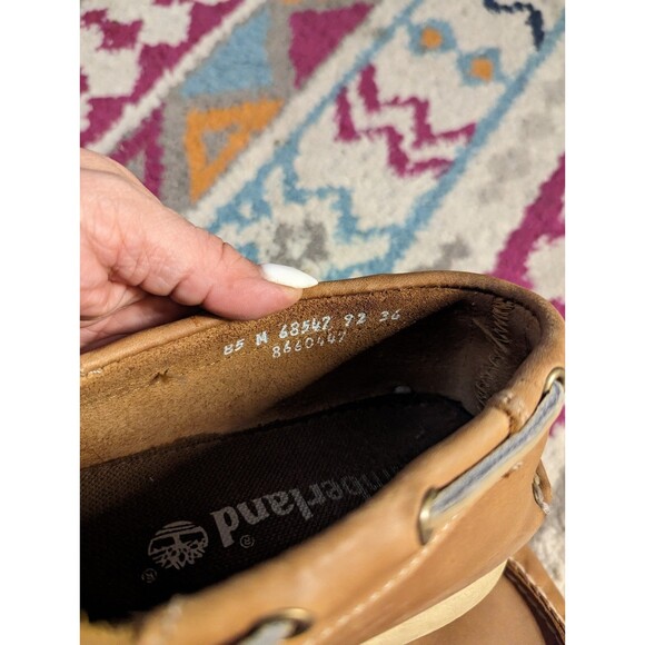 Timberland Men's Size 8.5 Leather Slip on Casual Loafers - Picture 10 of 10